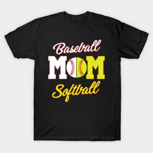 Softball Baseball Mom T-Shirt